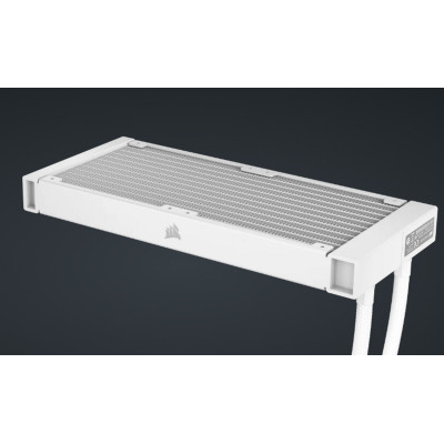 Liquid cooling Corsair iCUE H100i RGB ELITE - white 240mm Liquid cooling Corsair iCUE H100i RGB ELITE - white 240mm