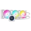 Liquid cooling Corsair iCUE H150i ELITE LCD XT Display, white 360mm