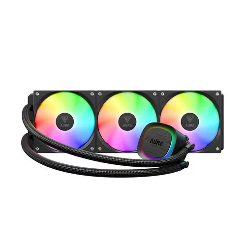 קירור נוזלי Gamdias AURA GL360 V2 360mm צבע שחור קירור נוזלי Gamdias AURA GL360 V2 360mm צבע שחור