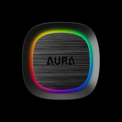 Водяное охлаждение Gamdias AURA GL360 V2 360mm Цвет:черный..