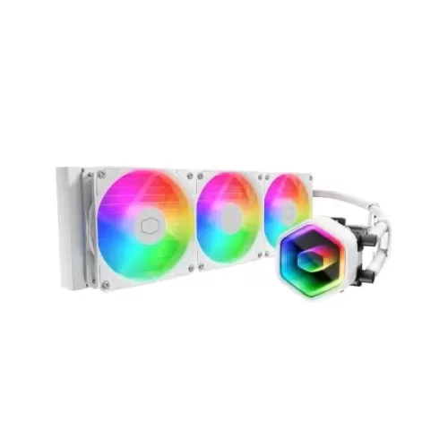 Жидкостное охлаждение Cooler Master MasterLiquid 360 Core II white 360mm