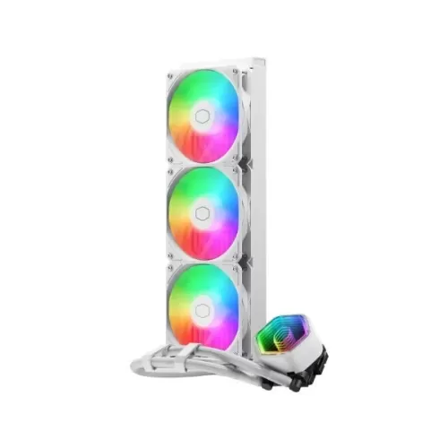 Жидкостное охлаждение Cooler Master MasterLiquid 360 Core II white 360mm