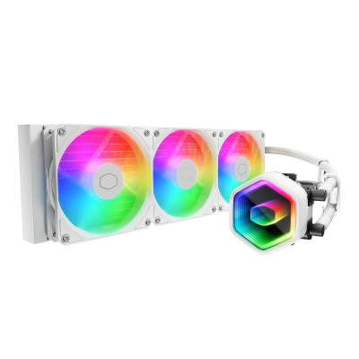 Водяное охлаждение Cooler Master MasterLiquid 360 Core II белый 360mm