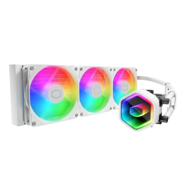Водяное охлаждение Cooler Master MasterLiquid 360 Core II белый 360mm