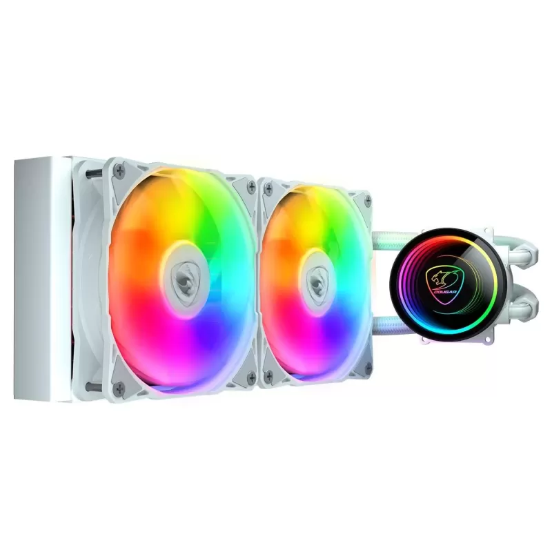 Жидкостное охлаждение COUGAR Poseidon Elite ARGB 240 Цвет:белый