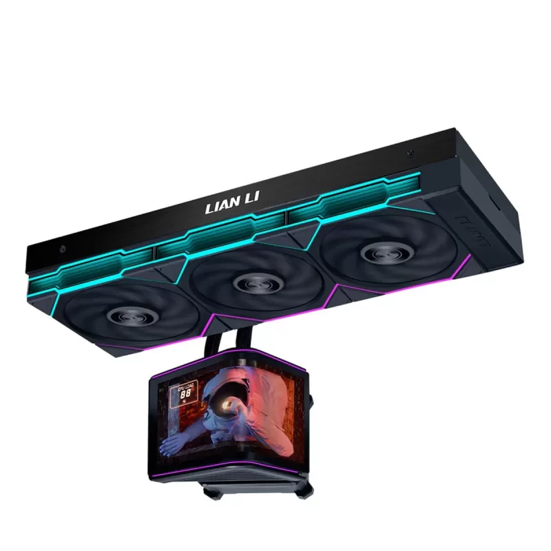 קירור נוזלי LIAN-LI HydroShift II OLED Curved 360TL שחור