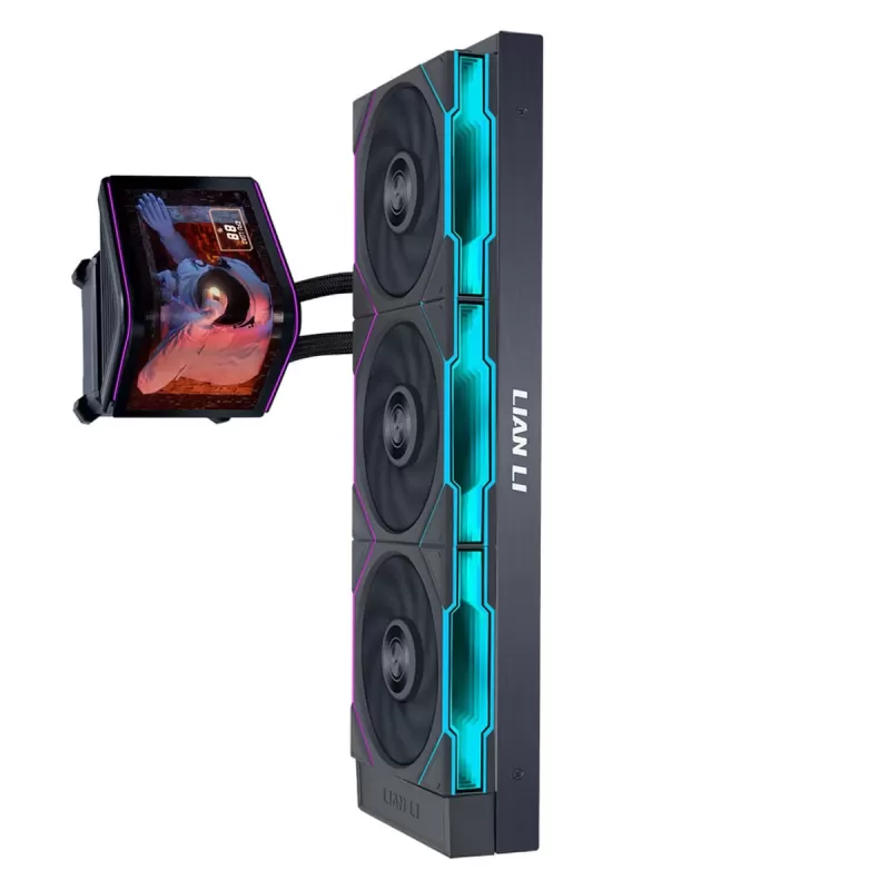 קירור נוזלי LIAN-LI HydroShift II OLED Curved 360TL שחור