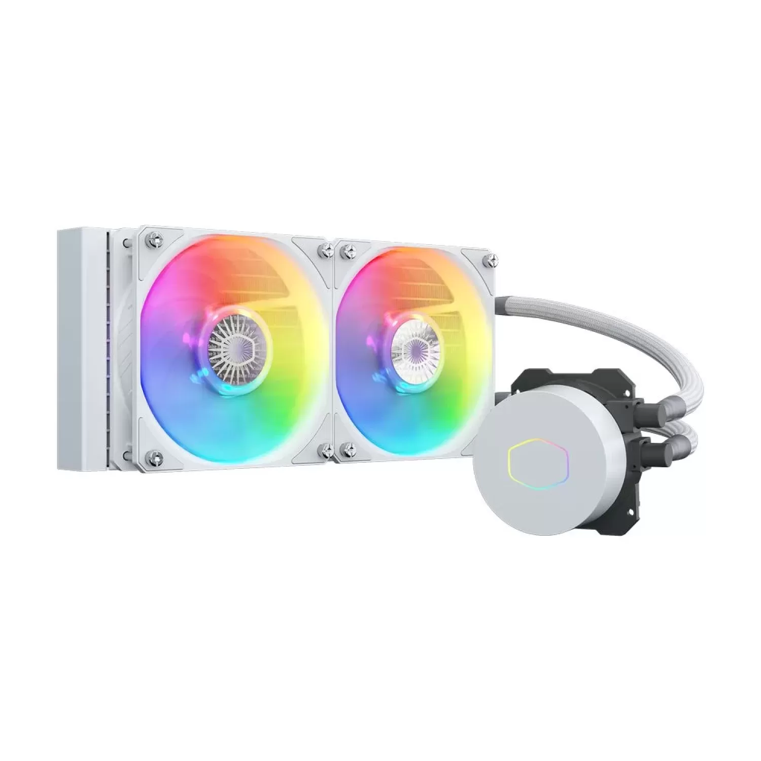Жидкостное охлаждение Cooler Master MASTERLIQUID ML240L ARGB V2 white 240mm