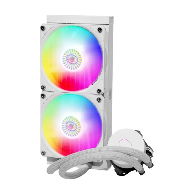קירור נוזלי Cooler Master MASTERLIQUID ML240L ARGB V2 לבן 240mm
