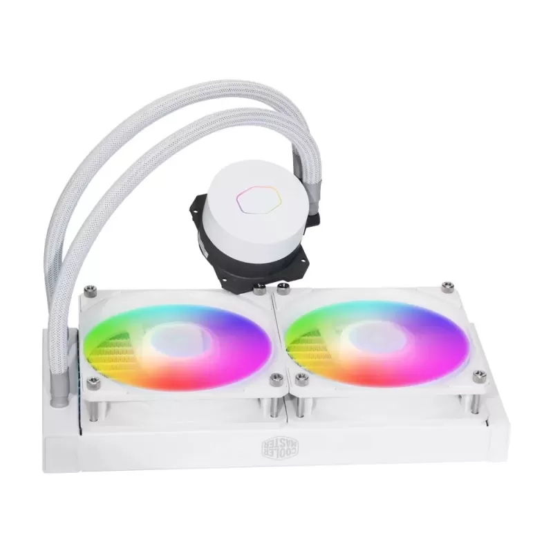 קירור נוזלי Cooler Master MASTERLIQUID ML240L ARGB V2 לבן 240mm