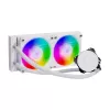 קירור נוזלי Cooler Master MASTERLIQUID ML240L ARGB V2 לבן 240mm