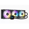 Liquid cooling Corsair iCUE H170i ELITE CAPELLIX 420mm Color:black