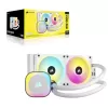 קירור נוזלי Corsair iCUE LINK H100i RGB - לבן 240mm קירור נוזלי Corsair iCUE LINK H100i RGB - לבן 240mm