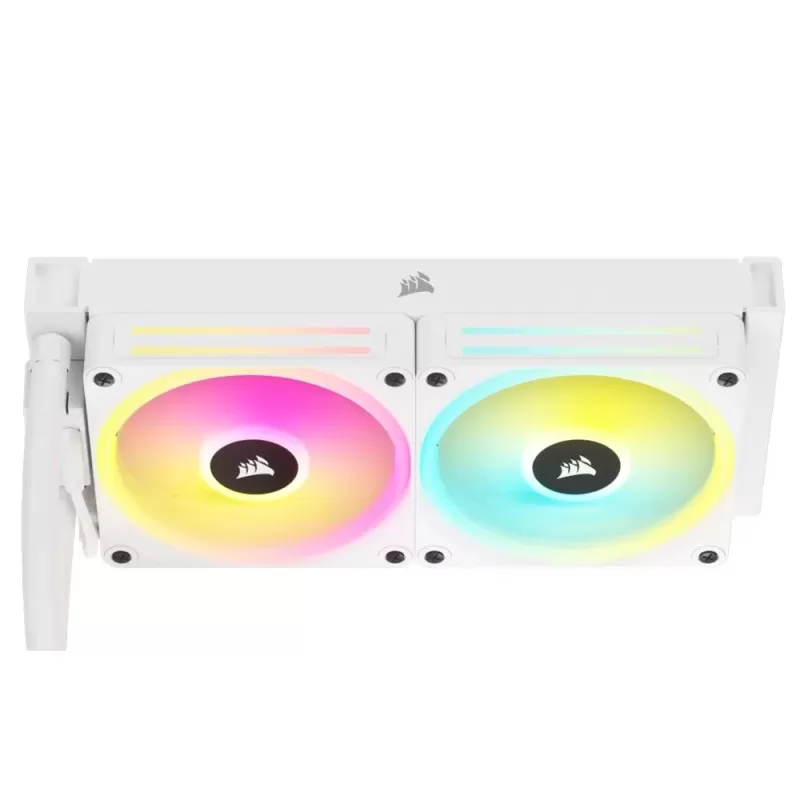 קירור נוזלי Corsair iCUE LINK H100i RGB - לבן 240mm קירור נוזלי Corsair iCUE LINK H100i RGB - לבן 240mm