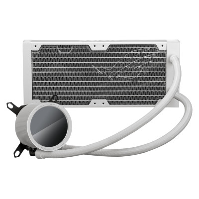 Водяное охлаждение Asus ROG RYUO III 240 ARGB WHITE EDITION 240mm Цвет:белый Водяное охлаждение Asus ROG RYUO III 240 ARGB WHITE EDITION 240mm Цвет:белый