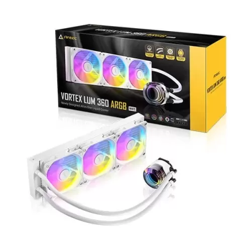 Liquid cooling Antec VORTEX LUM 360 ARGB 360mm white Liquid cooling Antec VORTEX LUM 360 ARGB 360mm white