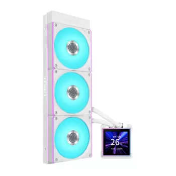 קירור נוזלי LIAN-LI HydroShift II LCD-S 360CL צבע לבן