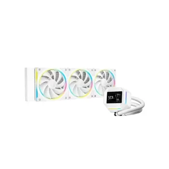 Жидкостное охлаждение DEEPCOOL LM360 white