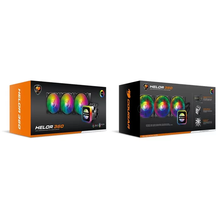 Жидкостное охлаждение COUGAR Helor 360