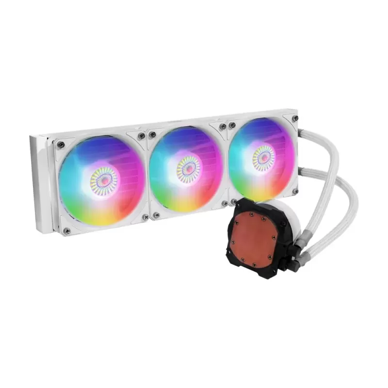 Жидкостное охлаждение Cooler Master MASTERLIQUID ML360L ARGB V2 white 360mm