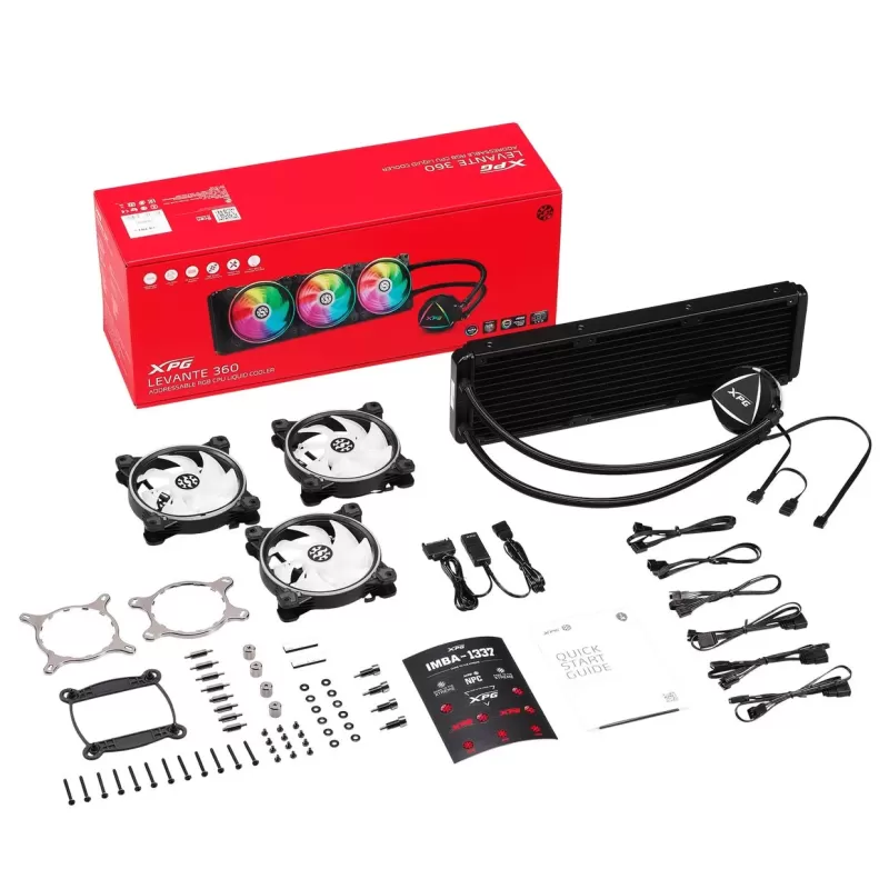 Liquid cooling XPG Levante 360 Color:black