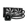 Жидкостное охлаждение Corsair iCUE H100i ELITE LCD 240mm Цвет:чёрный