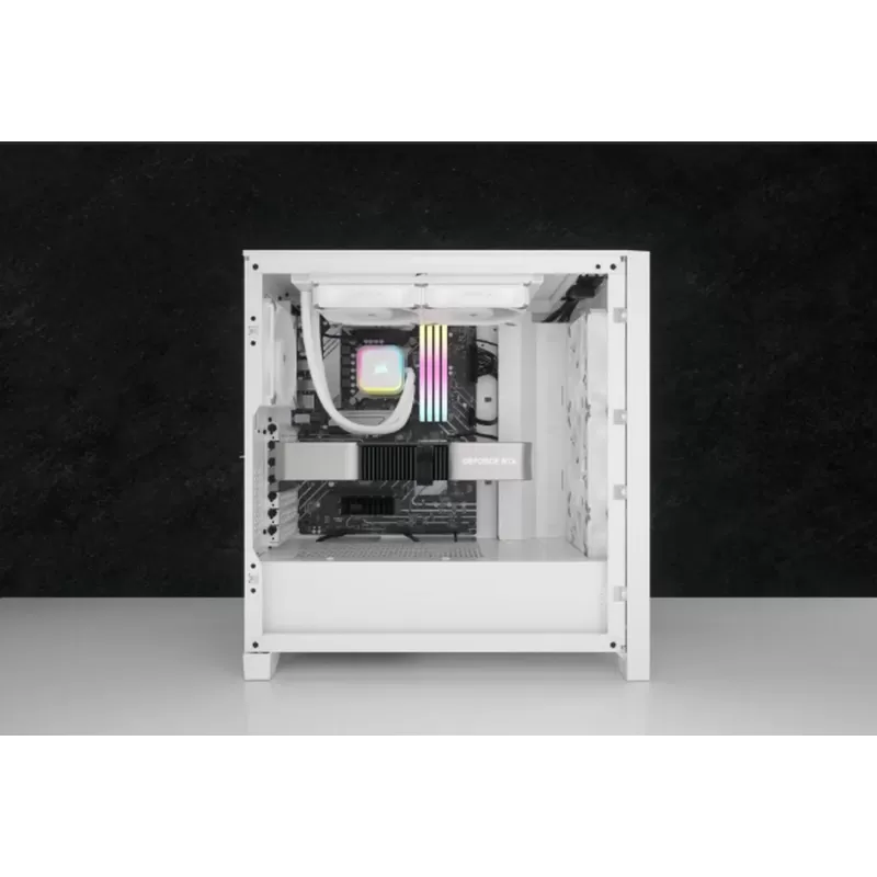 Liquid cooling Corsair iCUE H150i RGB ELITE - white 360mm