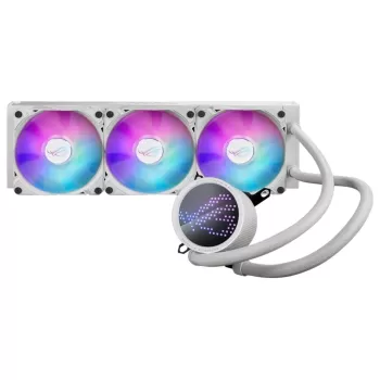 קירור נוזלי Asus ROG RYUO III 360 ARGB WHITE EDITION 360mm צבע לבן