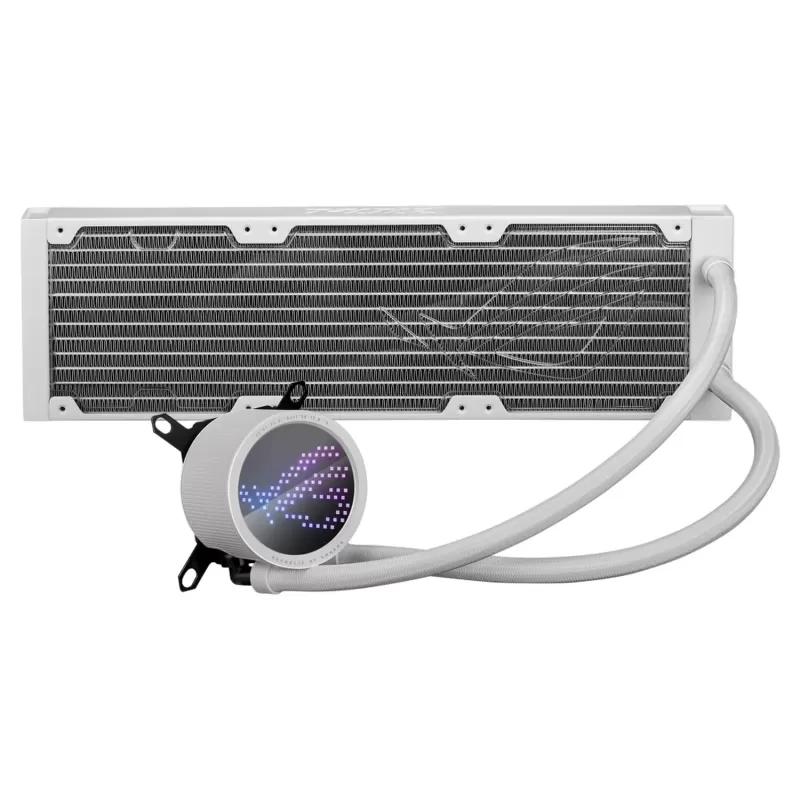 קירור נוזלי Asus ROG RYUO III 360 ARGB WHITE EDITION 360mm צבע לבן