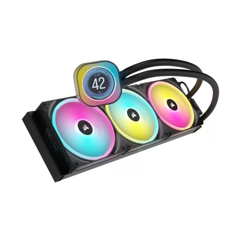 Liquid cooling Corsair iCUE LINK H170i LCD 420mm Color:black