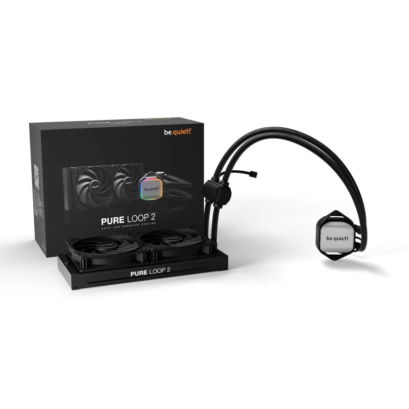Liquid cooling be quiet! PURE LOOP 2 240mm Color:black