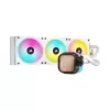 קירור נוזלי Corsair iCUE LINK H150i LCD, לבן 360mm קירור נוזלי Corsair iCUE LINK H150i LCD, לבן 360mm