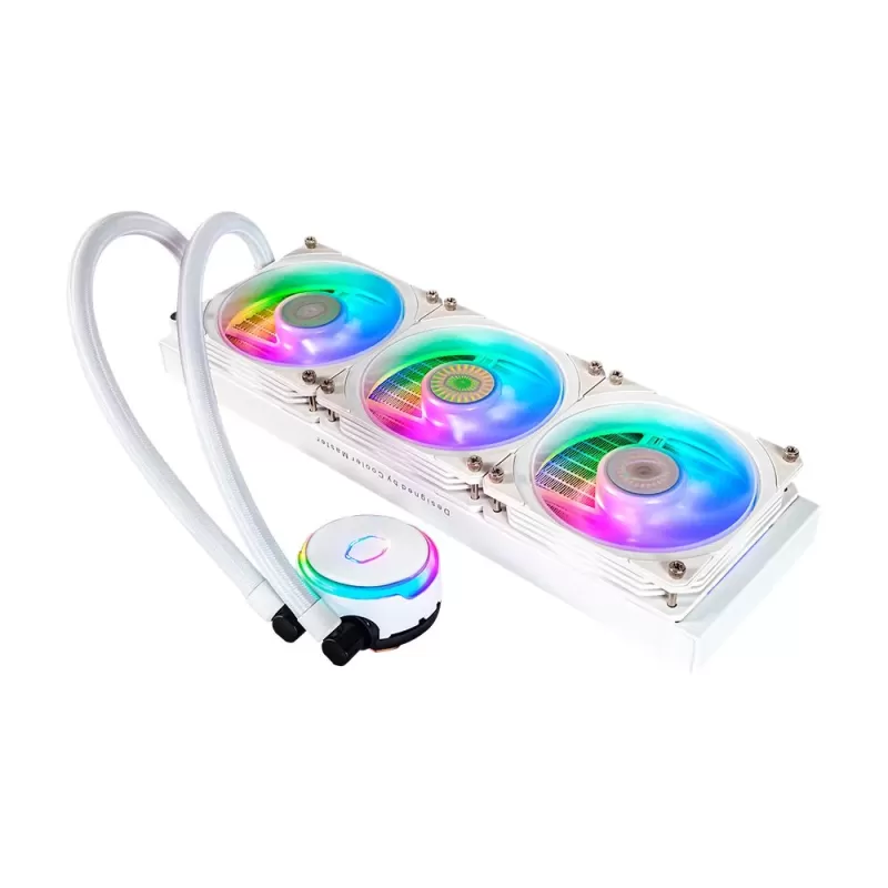 Жидкостное охлаждение Cooler Master PL360 Flux white