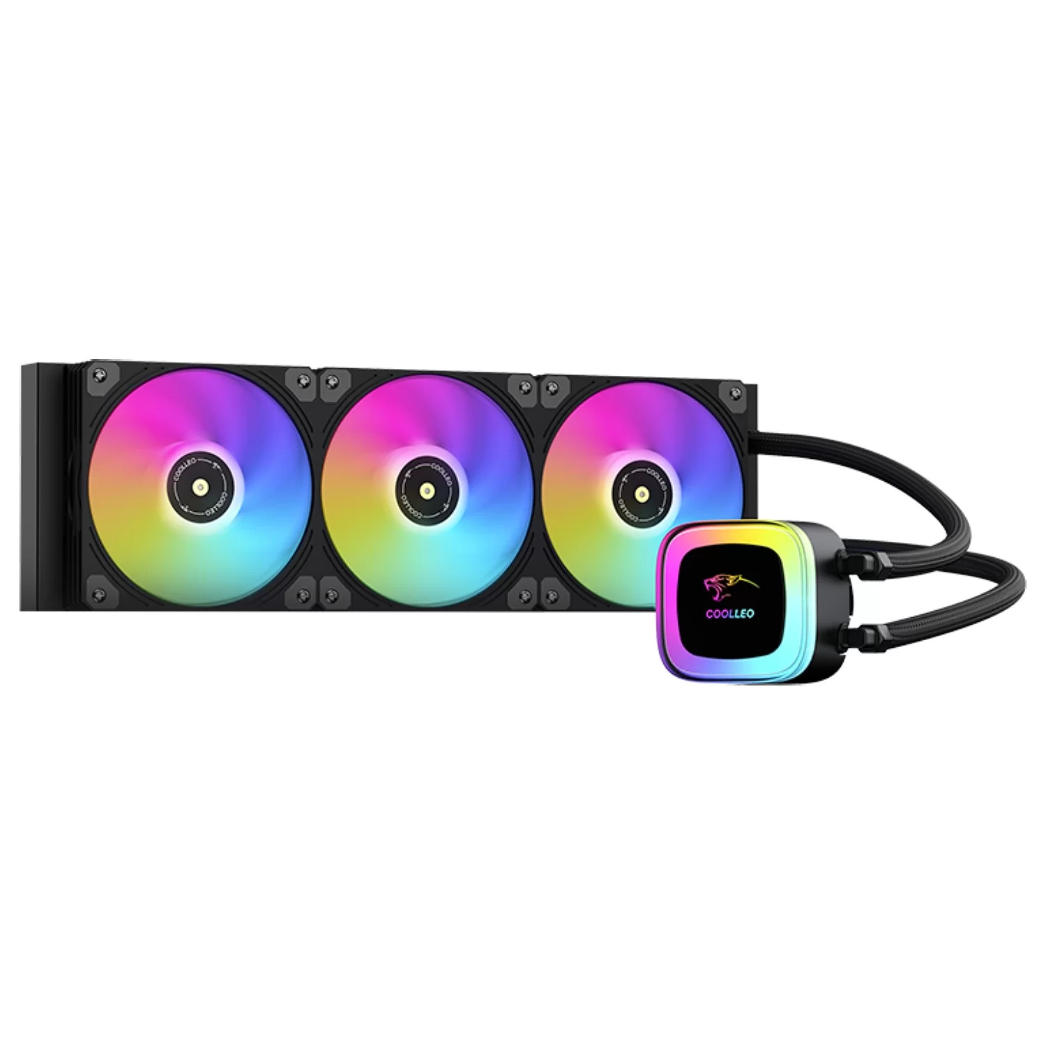 Жидкостное охлаждение Coolleo Tulong Warrior W360 black