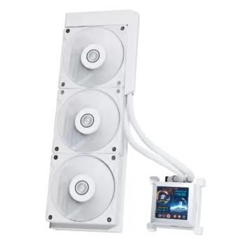 Liquid cooling LIAN-LI HydroShift LCD 360S white 360mm