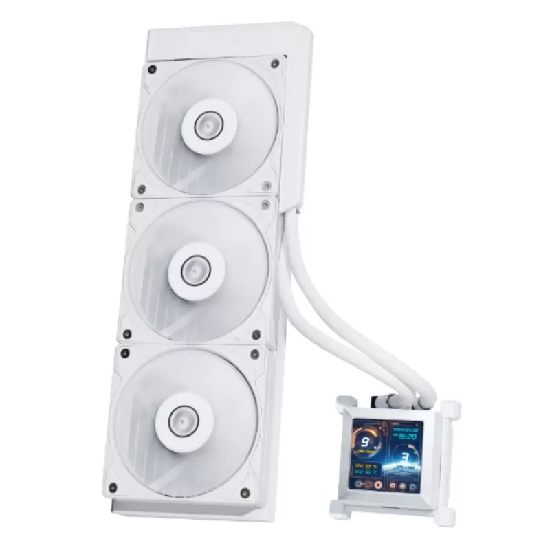 Жидкостное охлаждение LIAN-LI HydroShift LCD 360S white 360mm