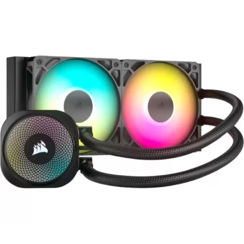 Жидкостное охлаждение Corsair NAUTILUS 240 RS ARGB black 240mm
