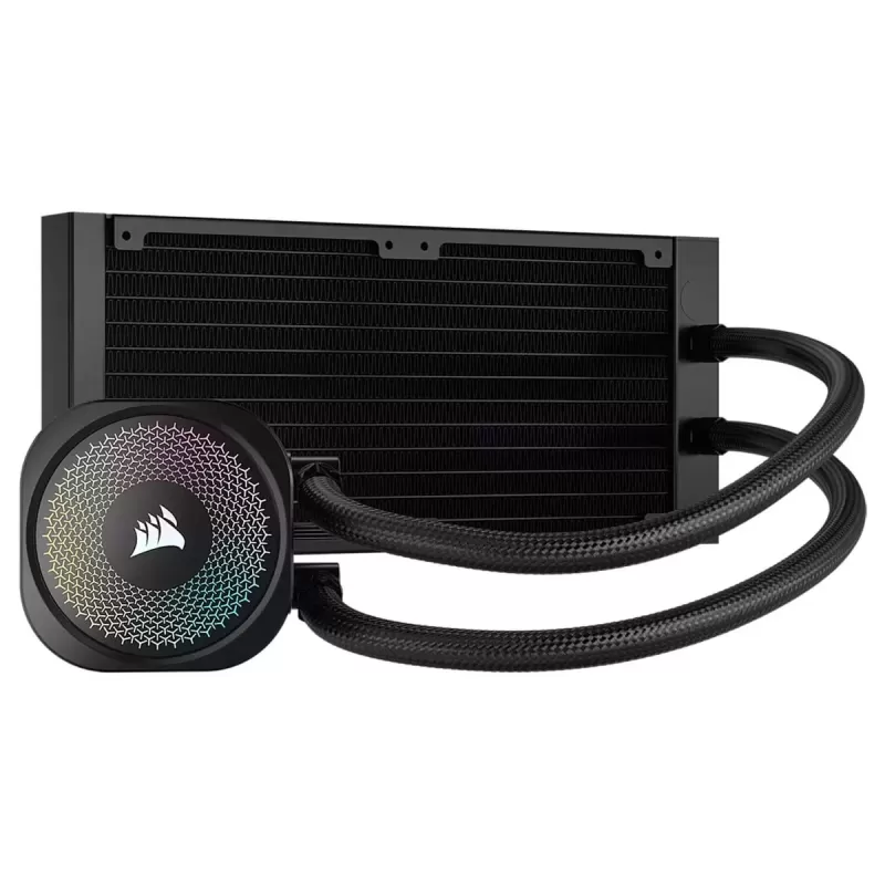 Жидкостное охлаждение Corsair NAUTILUS 240 RS ARGB black 240mm