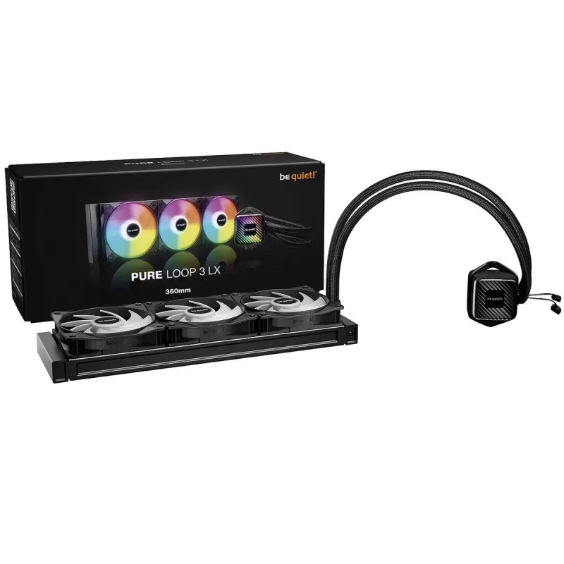 Жидкостное охлаждение be quiet! PURE LOOP 3 LX EU Цвет:чёрный