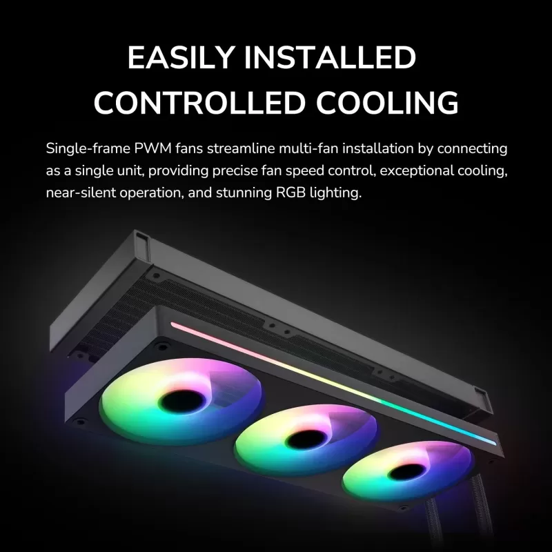 Liquid cooling COUGAR Poseidon Vistek ProARGB 360 Color:white