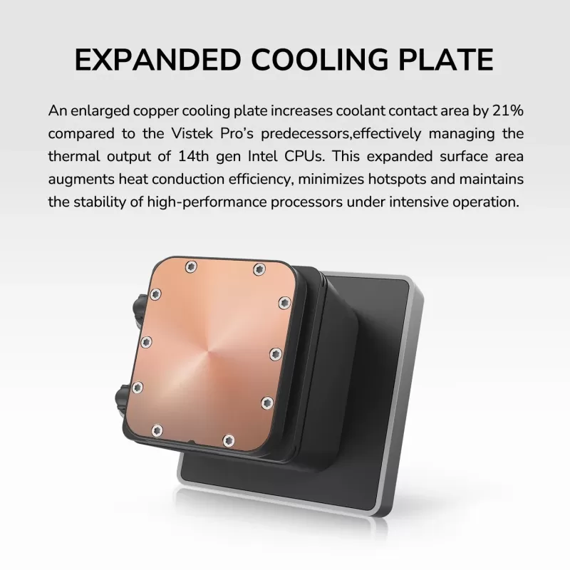 Liquid cooling COUGAR Poseidon Vistek ProARGB 360 Color:white