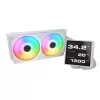 Liquid cooling COUGAR Poseidon Vistek ProARGB 360 Color:white
