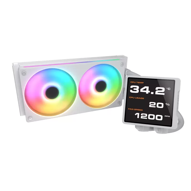 Liquid cooling COUGAR Poseidon Vistek ProARGB 360 Color:white