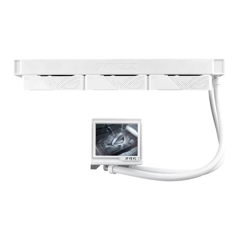 Жидкостное охлаждение Asus ROG Ryujin III 360 ARGB Extreme White Edition white