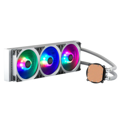 Водяное охлаждение Cooler Master MASTERLIQUID ML360P серебряный 360mm Водяное охлаждение Cooler Master MASTERLIQUID ML360P серебряный 360mm