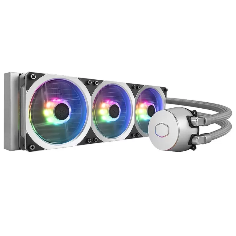 Liquid cooling Cooler Master MASTERLIQUID ML360P silver 360mm