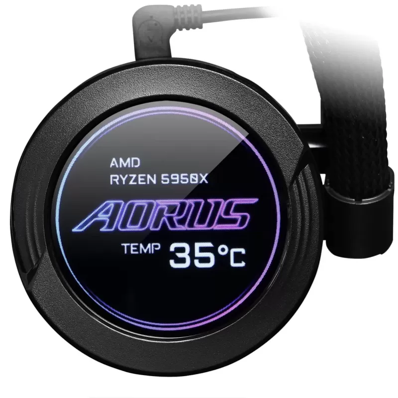קירור נוזלי Gigabyte AORUS WATERFORCE X 240 240mm - יבואן רשמי