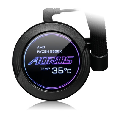 Водяное охлаждение Gigabyte AORUS WATERFORCE X 240 240mm Водяное охлаждение Gigabyte AORUS WATERFORCE X 240 240mm