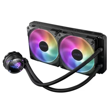 קירור נוזלי Asus ROG STRIX LC II 280 ARGB 280mm צבע שחור