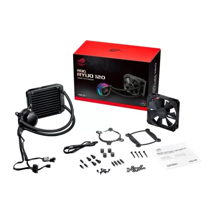 קירור נוזלי Asus ROG RYUO 120 צבע שחור